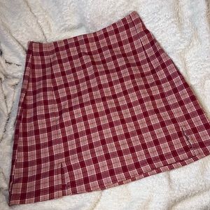 Brandy Melville plaid skirt